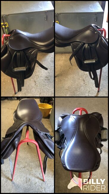 PE Monoflap Saddle, Premier Equine, Stevie Hoe, Jumping Saddle, Blackwood , Image 5