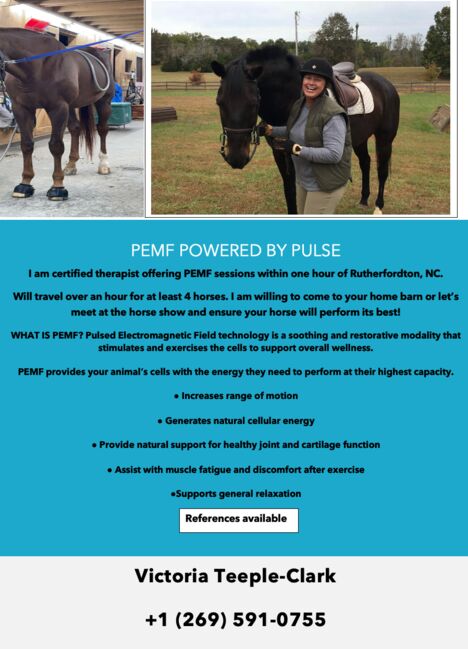 PEMF Powered by Pulse, Victoria Clark, Terapia i leczenie, Rutherfordton, NC