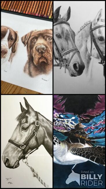 Pet and wildlife portraits, Art by Naomi Hawkins Pet, wildlife and equine artist and all others in between, Naomi Hawkins, Pozostałe, Lowestoft, Image 6