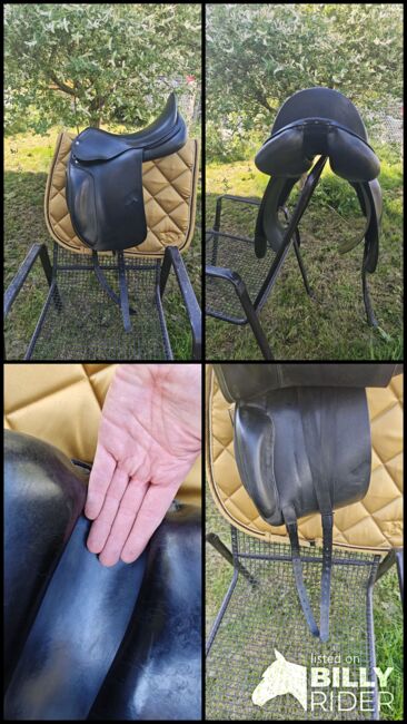 Peter Menet Dressursattel 17,5 Zoll Sattel Amerigo, Amerigo Peter Menet, Nadine Semrau, Dressage Saddle, Kreuzlingen, Image 12