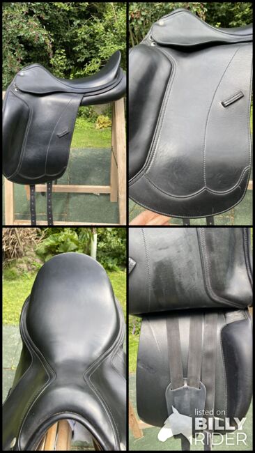 Peter Menet Sattel (Dressursattel) 17.5 Zoll, Peter Menet Dressursattel, Kristina Merkli, Dressage Saddle, Grossaffoltern, Image 8