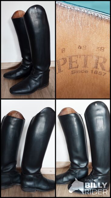 Lederreitstiefel Petri Größe 41 (Höhe 48cm, Weite 38cm), Petri, Michael, Riding Boots, Vellberg, Image 8