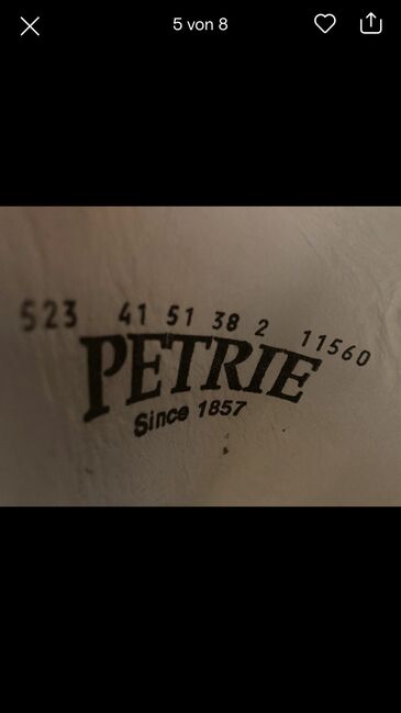 Petrie Dressurstiefel 41 braun, Petrie, AN, Riding Boots, Ottersberg, Image 7