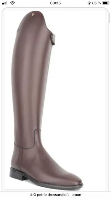 Petrie Dressurstiefel 41 braun, Petrie, AN, Reitstiefel, Ottersberg, Abbildung 6