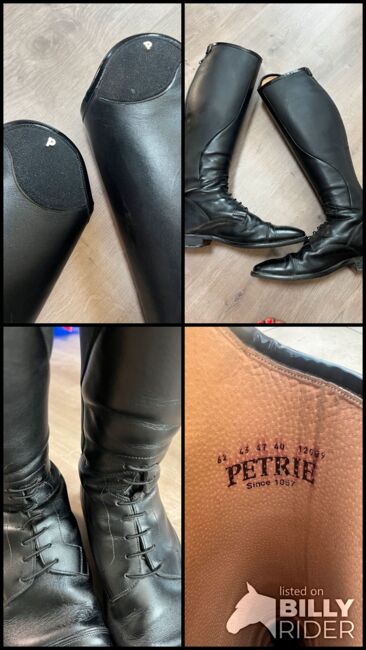 Petrie Reitstiefel Riva Gr. 43 H47 W40, Petrie Springreitstiefel Riva, Marika Moga, Riding Boots, Pansdorf, Image 6