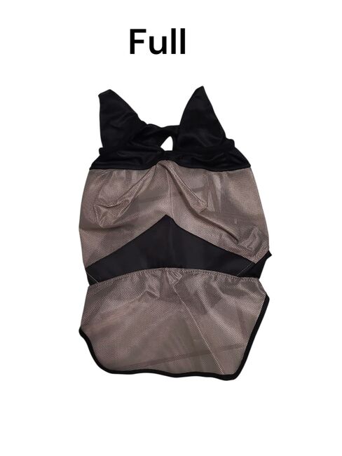 Pferde Fliegenmaske mit Ohren- und Nüsternschutz, Gr. XL, elastische Pferdemasken, Anti-Fliegen, unbekannt, Andrea Schürmann, Fliegenschutz, Lichtenau