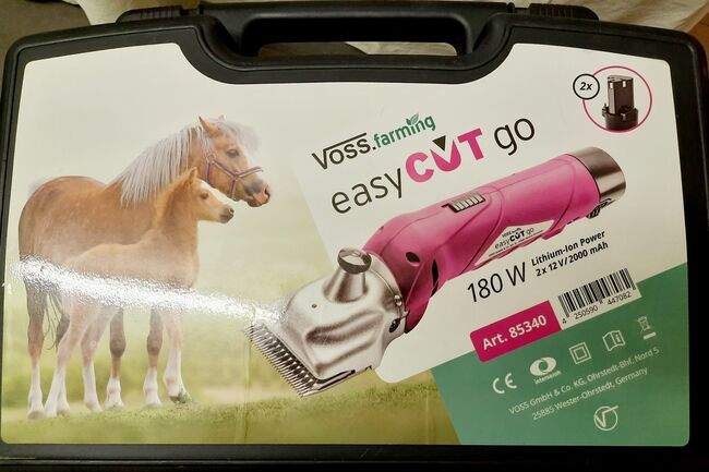 Pferde Scheermaschiene, Voss Easy cut, Andrea, Pflegeprodukte, Münster, Abbildung 3