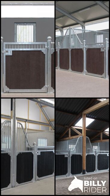 Pferdebox kaufen | Pferdestall | Offen Stallwand mit Drehtür, Rutjes Pferdenboxen und Zäume, Horse & Stable Mats, Goor, Image 5