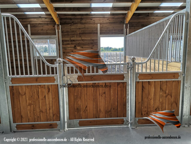 Pferdebox für Ihr Pferd - Stallwände, Vorderwände, Trennwände & Innenbox / Stallbox, AUSSENBOXEN Stallwände | Vorderwände | Trennwände | Innenboxen | Pferdebox, AUSSENBOXEN (AUSSENBOXEN Sp. z o.o.), Paddock-, Boxen- & Stallmatten, Wałcz, Abbildung 22