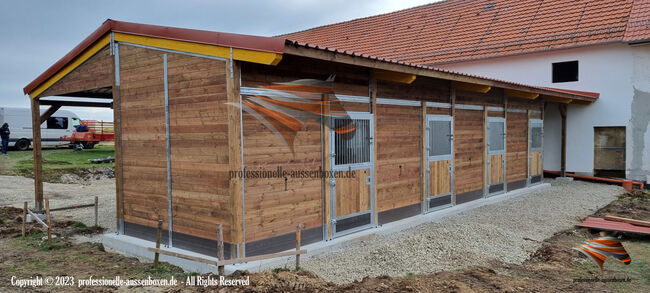 Pferdebox TOP - Stallbau | Pferdestall bauen | Außenbox | Pferdeunterstand | Weidehütten | Heuraufe, AUSSENBOXEN PFERDESTALL - PFERDEBOXEN - STALLUNGEN, AUSSENBOXEN (AUSSENBOXEN Sp. z o.o.), Stabilne maty, Wałcz, Image 22