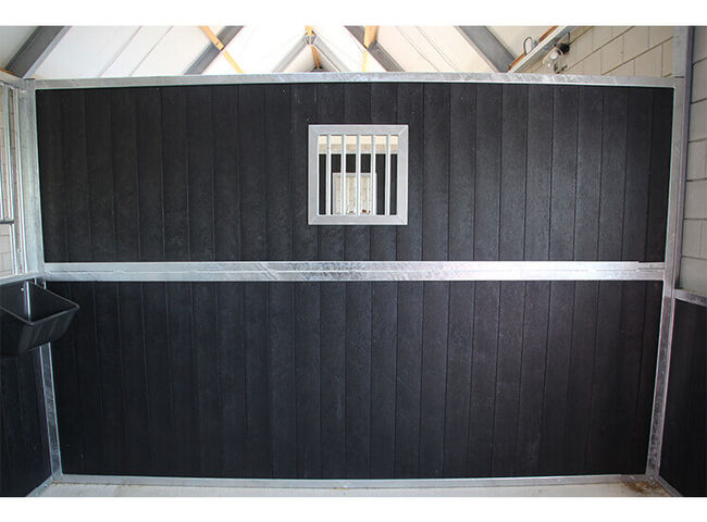 Pferdebox Trennwand geschlossen | Pferdeboxen Elemente, Rutjes Pferdeboxen und Zäune, Horse & Stable Mats, Goor, Image 3