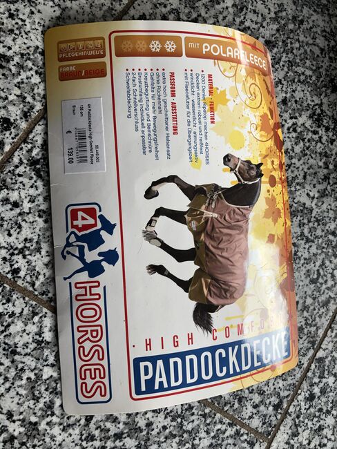 Pferdedecke, 4 Horses Paddockdecke, Sandra Degen , Pferdedecken, Weilerbach , Abbildung 2