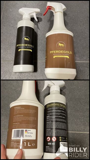Pferdegold Bremsenspray und Haut + Fell Spray neu, Pferdegold, Verena, Pflegeprodukte, Neuenstein, Abbildung 3