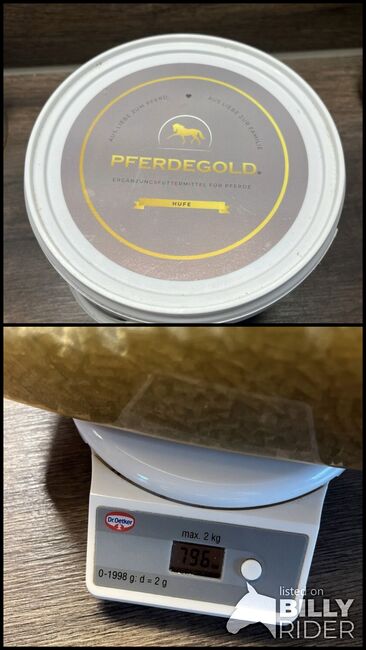 Pferdegold Hufe 796g, Pferdegold Hufe, Jana , Pferdefutter, Haina (Kloster), Abbildung 3