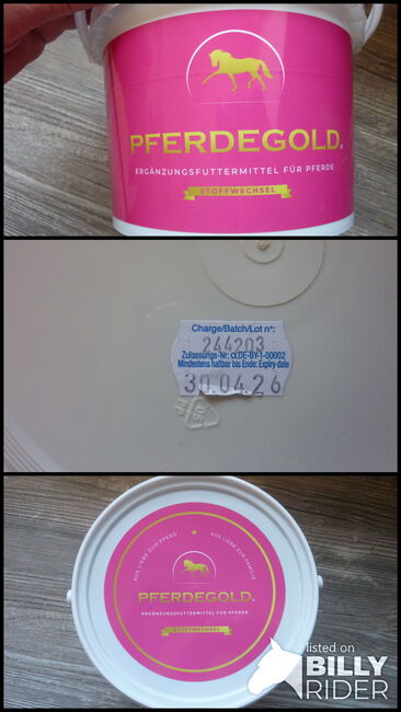 Pferdegold Stoffwechsel 1,5kg Eimer,neu ungeöffnet, Pferdegold Pferdegold Stoffwechsel, Astrid, Pasza i suplementy dla koni, Marburg, Image 4
