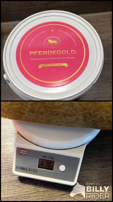 Pferdegold Stoffwechsel 610g, Pferdegold Stoffwechsel, Jana , Pferdefutter, Haina (Kloster), Abbildung 3