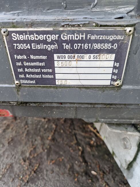 Pferdehänger, Steinsberger 3er Pferdehänger, Cs, Pferdeanhänger, Simmerath , Abbildung 2