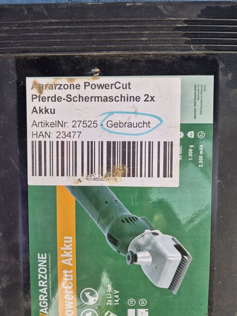 Pferdeschermaschiene ohne kabel, Tanja weiler, Pflegeprodukte, Köln, Abbildung 2