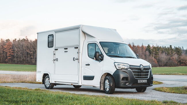 Pferdetransporter-DT 2-Ride Renault Master light 3,5t Neufahrzeug, Dickenherr 2 Ride light Dickenherr 2 Ride light, Gerhard Strobel (Dickenherr Trucks und Trailers), Pferdeanhänger, Baden-Württemberg - Unterschneidheim