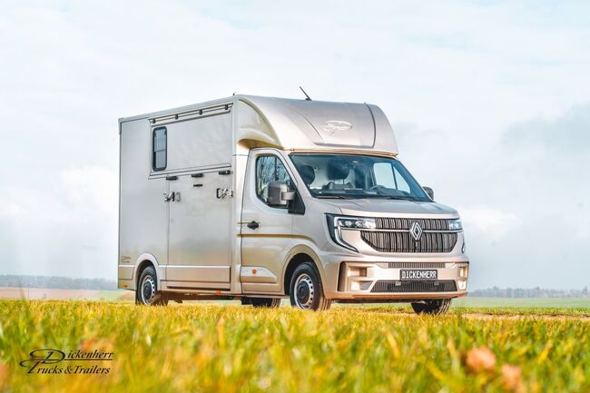 Pferdetransporter Renault Neues Modell Automatik 170 PS  bei uns Erhältlich Viehtransporter, Dickenherr Dickenherr 2 Ride , Gerhard Strobel (Dickenherr Trucks und Trailers), Pferdeanhänger, Baden-Württemberg - Unterschneidheim