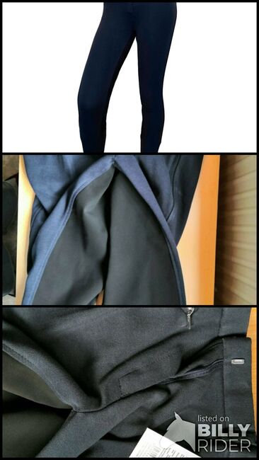 PFIFF Damen  Vollbesatz Reithose Thea Gr.42 blau schwarz, Reithose, Una (Horse-design), Reithosen, Rot am See, Abbildung 4