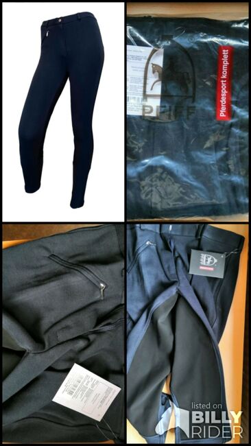 PFIFF Kinder Vollbesatz Reithose Thea  Gr.176 blau schwarz, PFIFF  Reithose, Una (Horse-design), Children's Breeches & Jodhpurs, Rot am See, Image 5