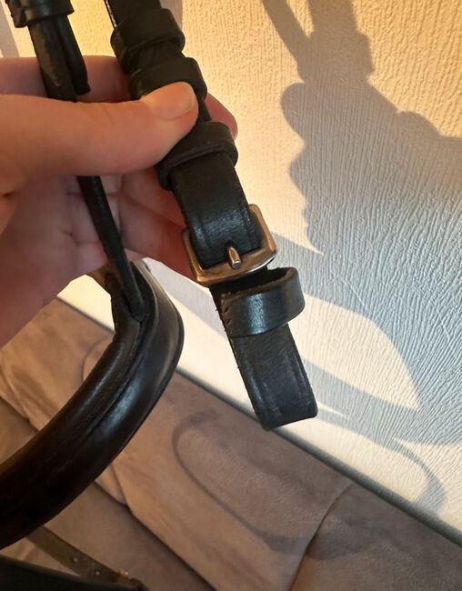 PFIFF schwedisch kombinierte Trense WB schwarz, braun unterlegt, Pfiff, Jenny, Trensen, Odenthal, Abbildung 5