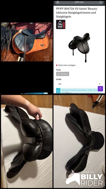 Pfiff VS Sattel 18 Zoll & 34 Kammerweite, Pfiff Beauty, Laura Steinbach , All Purpose Saddle, Kerpen , Image 5