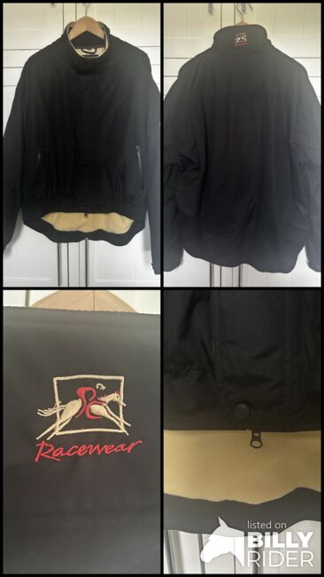 PGRacewear. Men’s black Jacket. New without tags, Racewear, Yvonne Hunter, Men's Riding Jackets, Coneythorpe, Image 9