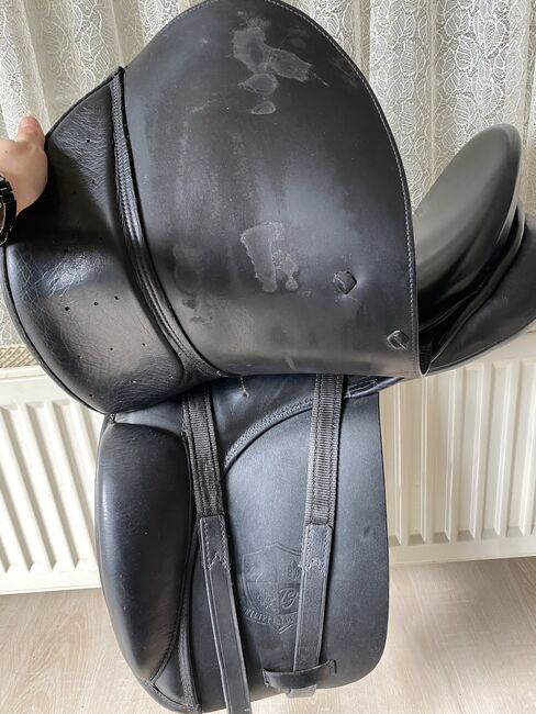 Philippe Fontaine 17,5 Zoll Dressur, Stübben  Orleans , Wellner, Dressage Saddle, Bohmte , Image 6