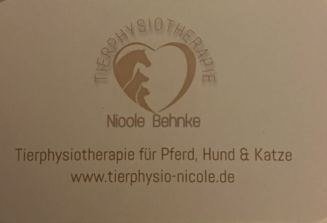 Physiotherapie (Berlin/Brandenburg), Physiotherapie , Nicole Behnke  (Tierphysiotherapie Nicole), Therapie & Behandlung, Falkensee , Abbildung 2