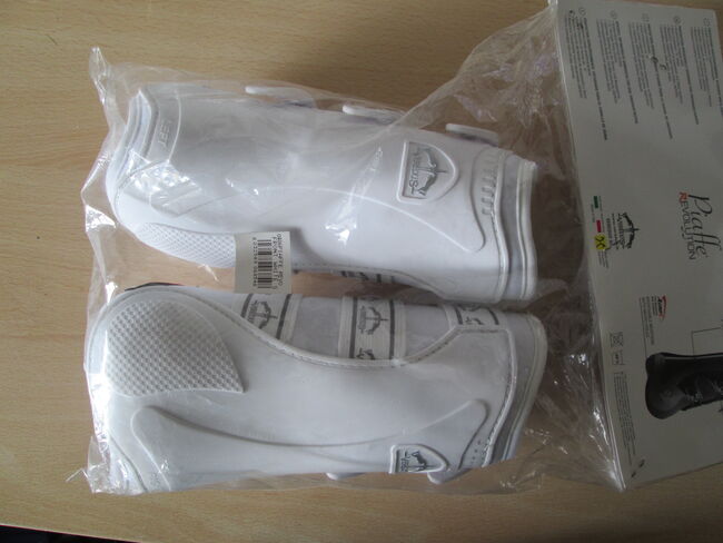 Piaffe Revolution Gamaschen weiß vorne S OVP, Veredus / Piaffe, Markus, Tendon Boots, München, Image 3