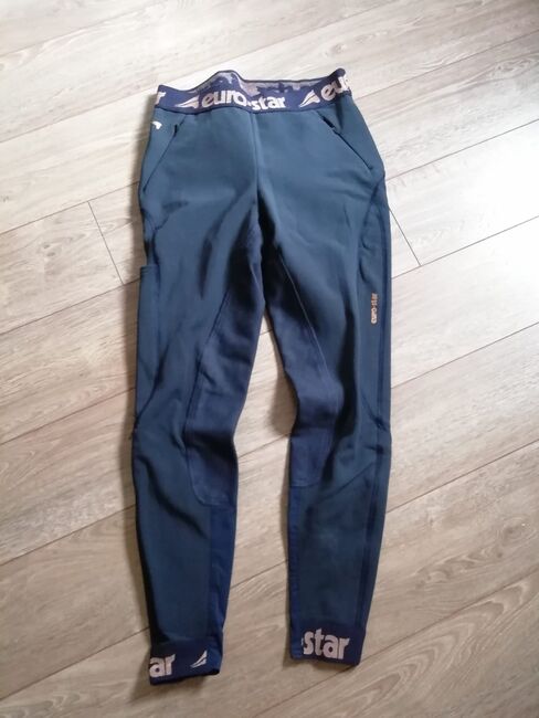 Schöne warme Winterreitleggins von Eurostar Gr. 40, Eurostar, Claudia Herold, Bryczesy, Bad Friedrichshall