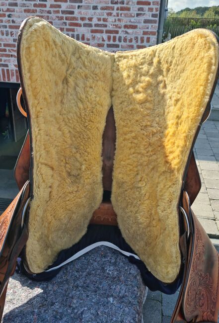 Beautiful Rocking R western saddle - 16 inch seat, Rocking R, SareV, Siodło westernowe , Peer, Image 7