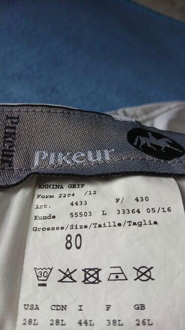 Pikeur Annina Grip Gr. 80, Pikeur  Annina Grip, Eva, Show Apparel, Guntersblum , Image 4