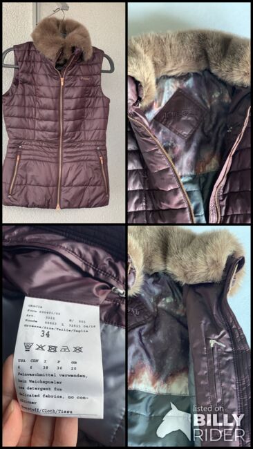 Steppweste Pikeur Bordeaux, Pikeur, Celia, Riding Jackets, Coats & Vests, Muggensturm , Image 9