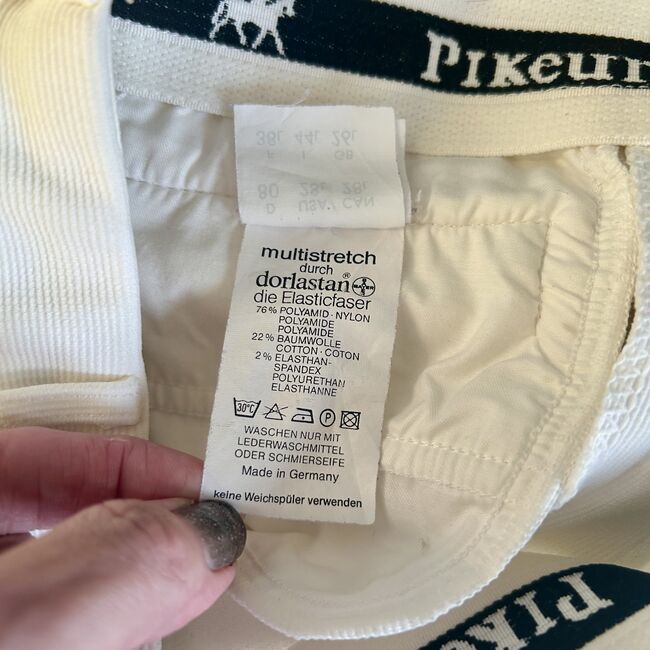 Pikeur Full Seat Breeches in White Size 28, Pikeur, Stephanie, Breeches & Jodhpurs, Edmonton , Image 5