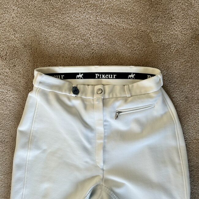 Pikeur Full Seat Breeches in White Size 28, Pikeur, Stephanie, Breeches & Jodhpurs, Edmonton , Image 3