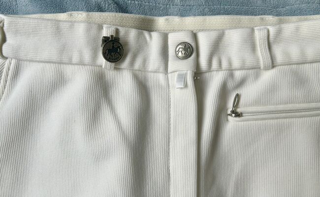 Pikeur Full Seat Breeches-White 28L, Pikeur  Full Seat Breeches, Stephanie, Breeches & Jodhpurs, Edmonton , Image 3