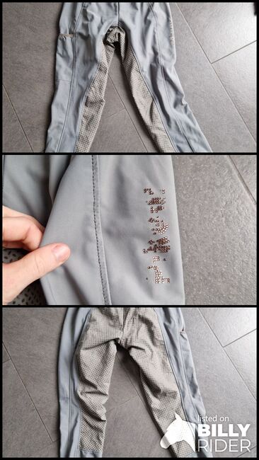 Pikeur gripreitleggins grau rosegold S 36, Pikeur , K. Werner, Breeches & Jodhpurs, Westerwalsede, Image 4