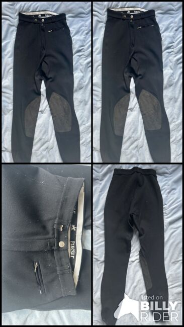 Pikeur Knee Patch Breeches Black, Pikeur, Stephanie, Breeches & Jodhpurs, Edmonton , Image 6