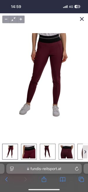 Pikeur Reitleggins Gia Grip Vollbesatz Größe 38, Pikeur Gia Grip, Liesa, Bryczesy, Bregenz