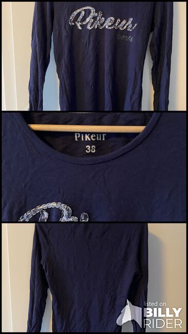 Pikeur Langarmshirt in navy, Pikeur  Colin, Sina, Shirts & Tops, Bielefeld, Image 4