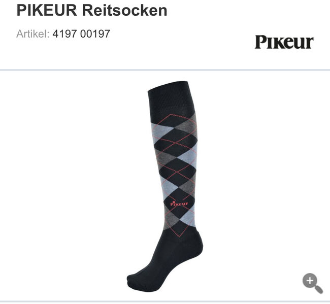 PIKEUR Reitsocken Größe 41-43 - neu -, PIKEUR, Sara Walter, Other, Sprockhövel, Image 2