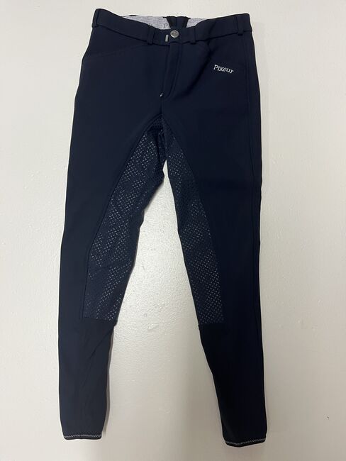 Pikeur Damen Thermo Reithose mit Grip dunkelblau, Pikeur Thermo Reithose für den Winter , Lilou Stelte, Breeches & Jodhpurs, Meerbusch