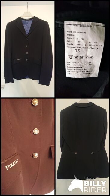 Pikeur Turnierjacket Gr. 76 (38 lang), Pikeur  Romina, Eva, Turnierbekleidung, Guntersblum , Abbildung 5