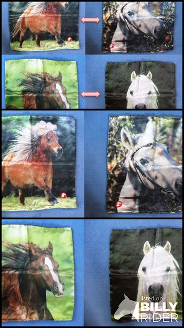 Kissenhüllen Pferd Motive zum wenden (40 x 40, neu), CN, Other, Altusried, Image 4