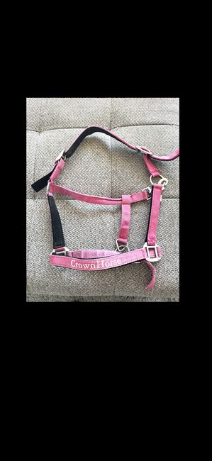 Pinked Crownhorse Halfter Gr.Cob, Simone Just, Halfter, St.Ingbert 