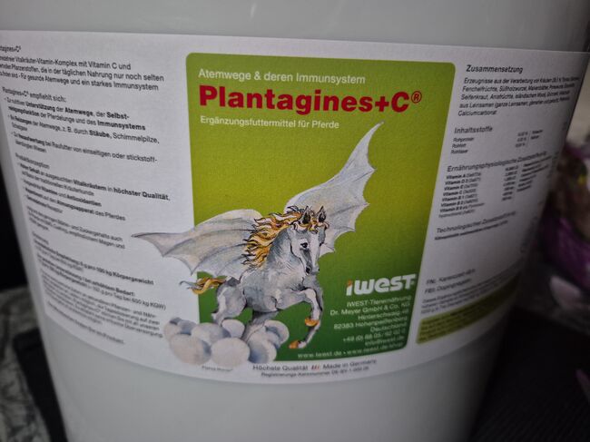 Plantagines+C von iWEST, ca. 7,5 kg, iWEST  Plantagines+C, Sarah Bethmann , Pferdefutter, Uetze