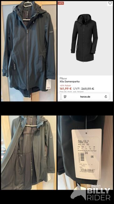 Pikeur Reitmantel Herbst S 36 neu Xila, Pikeur Xila , Pony Hütchen , Koszulki i t-shirty, Bornheim, Image 6